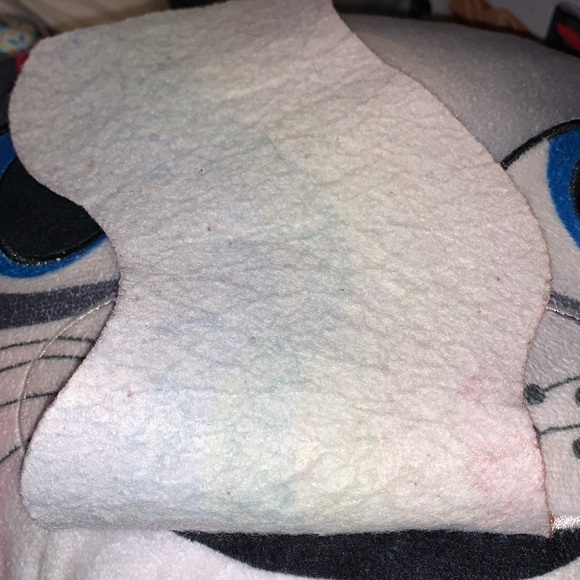 Rainbow Kitty Throw Plush Pillow Kids Cat snapchat filter - Picture 10 of 10